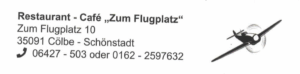 Flugplatz Restaurant